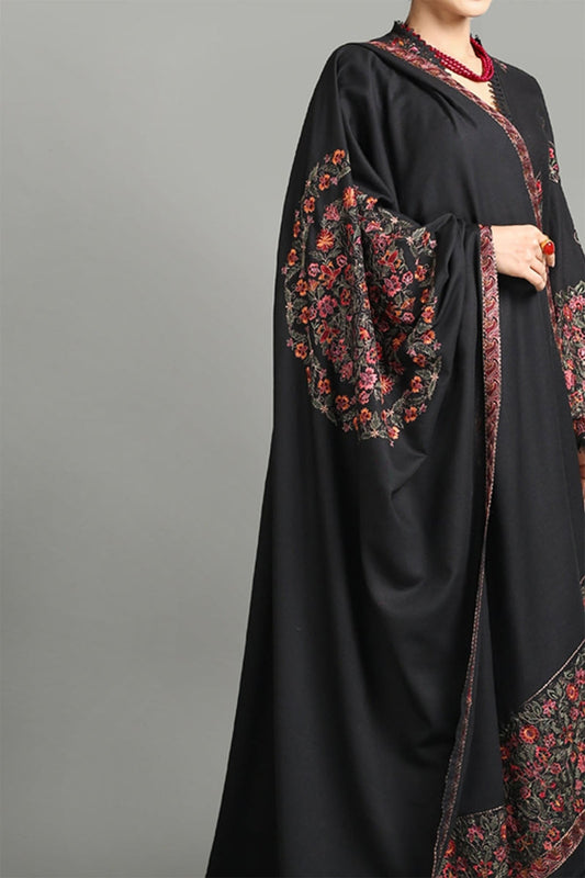 Bareeze 3PC Embroidered Dhanak Suit with Heavy Embroidered Shawal -BS1962