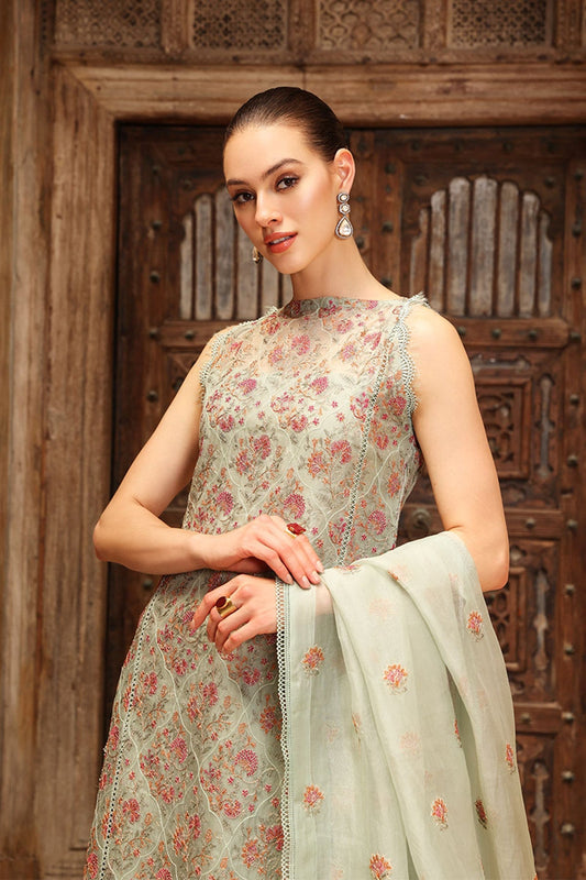 Bareeze Summer Lawn 3pc with Embroidered chiffon dupatta- BS1744