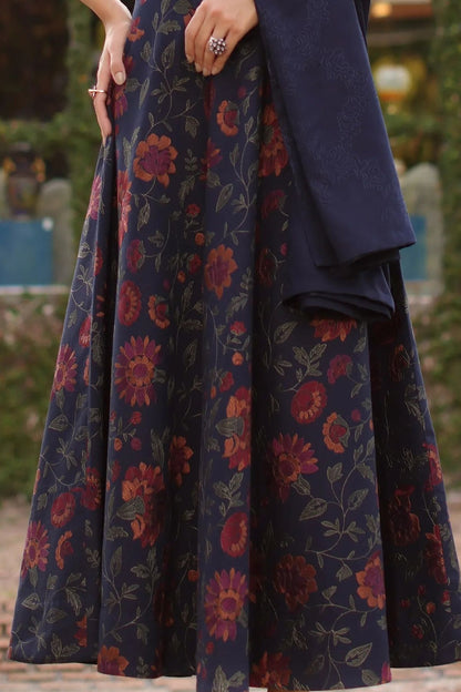Bareeze 3PC Embroidered Karandi Suit with Embroidered Karandi Shwal - BS2318