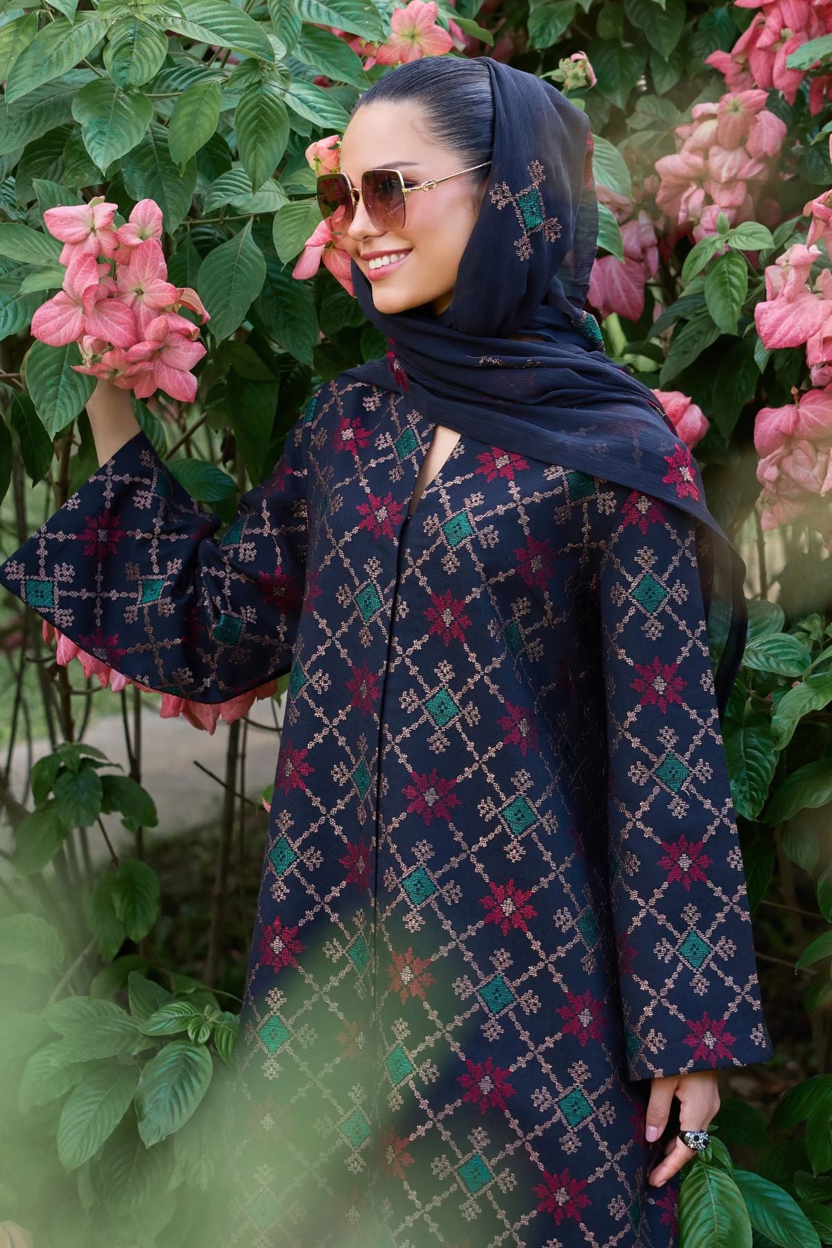 Bareeze 3PC Embroidered Karandi Suit with Embroidered Karandi Shwal -BS2303