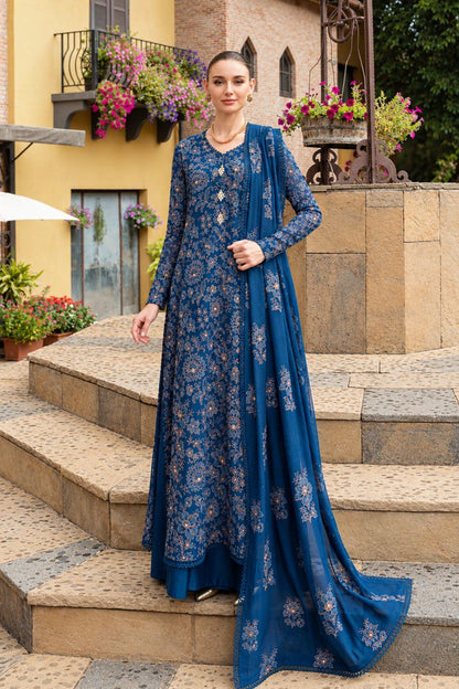 Bareeze 3PC Embroidered Karandi Suit with Embroidered Karandi Shwal - BS2321