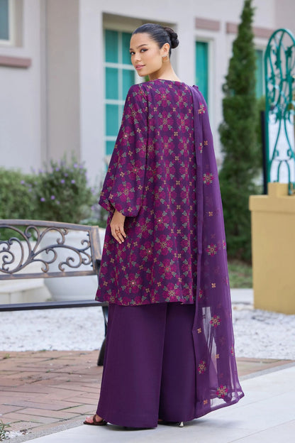Bareeze 3PC Embroidered Karandi Suit with Embroidered Karandi Shwal -BS2304