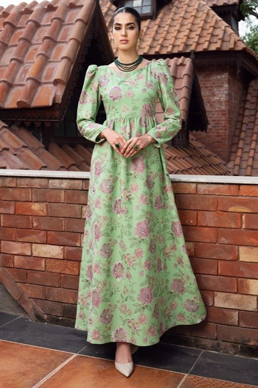 Bareeze Embroidered Lawn 3Pc with Embroidered Dupata- BS1675