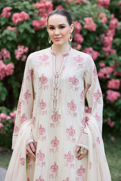 Bareeze 3PC Embroidered Karandi Suit with Embroidered Karandi Shwal -BS2308