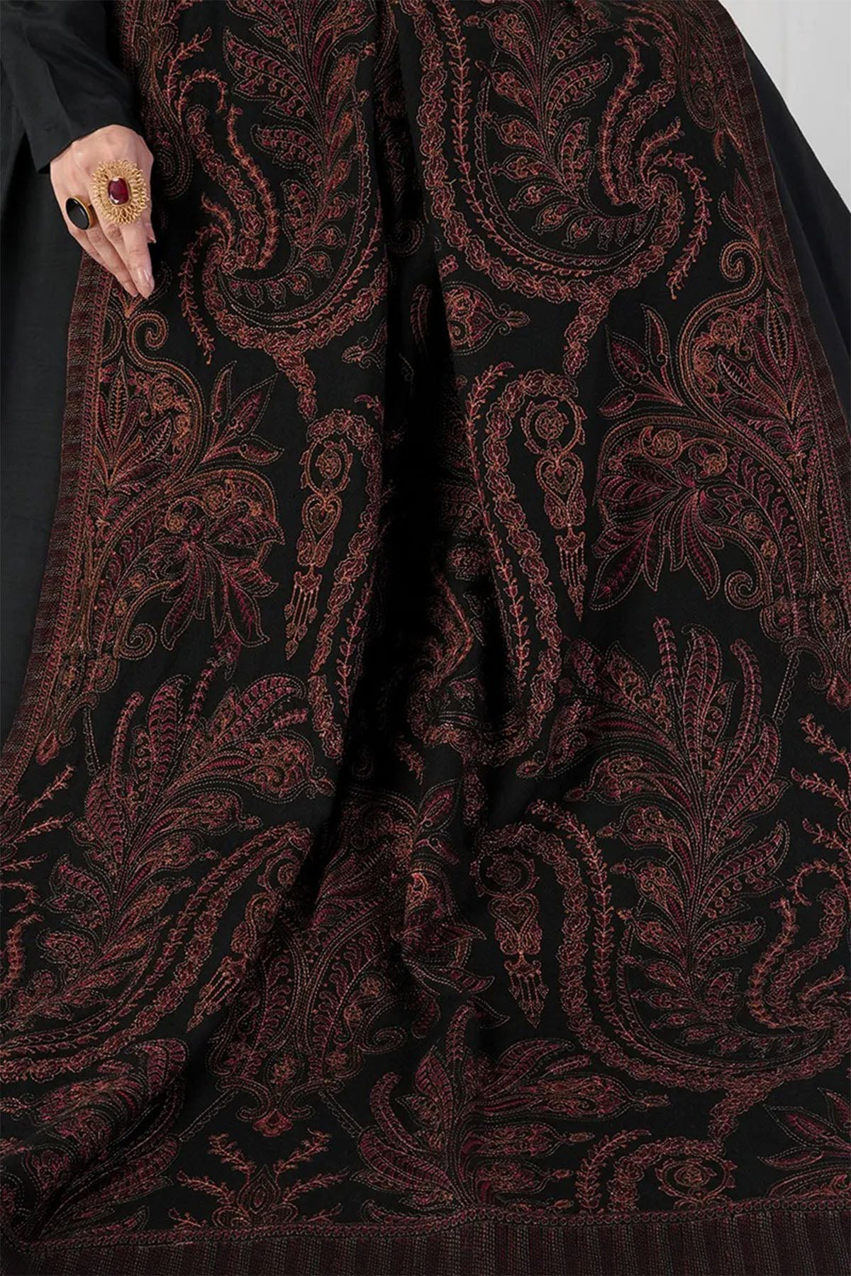 Bareeze 3PC Dhanak Suit with Heavy Embroidered Shawal -BS1979