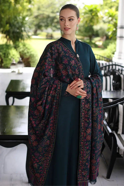 Bareeze 3PC Dhanak Suit with Heavy Embroidered Shawal -BS1983