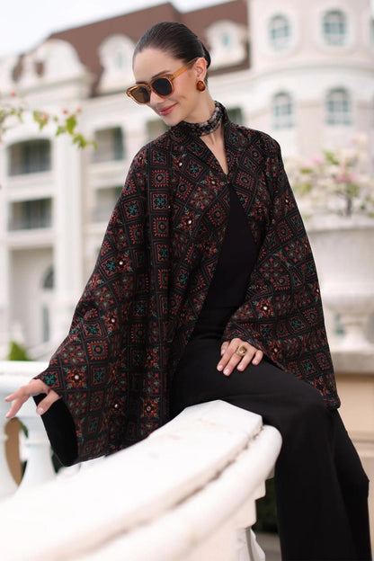 Bareeze 3PC Embroidered Dhanak Suit with Embroidered Shwal -BS2139