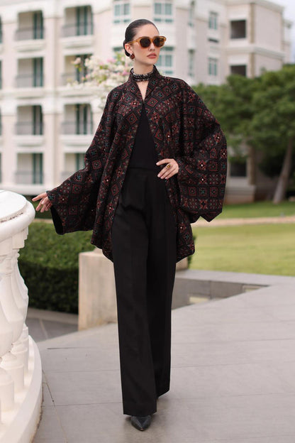 Bareeze 3PC Embroidered Dhanak Suit with Embroidered Shwal -BS2139