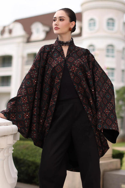 Bareeze 3PC Embroidered Dhanak Suit with Embroidered Shwal -BS2139