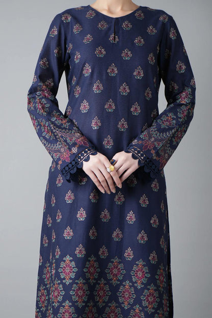 Bareeze 3PC Embroidered Dhanak Suit with Embroidered Shwal -BS2091