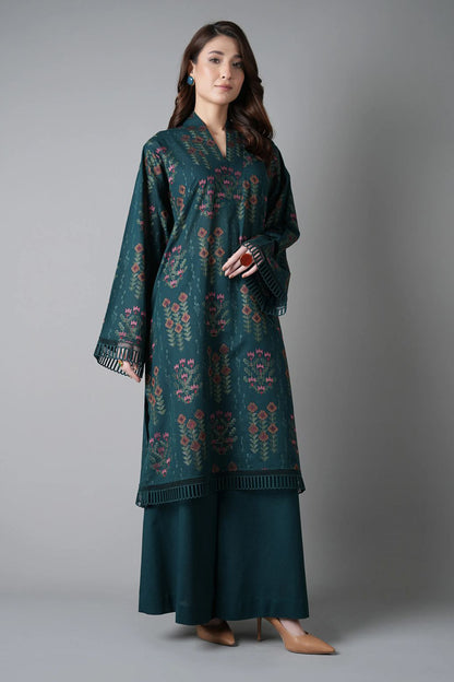 Bareeze 3PC Embroidered Dhanak Suit with Embroidered Shwal -BS2148