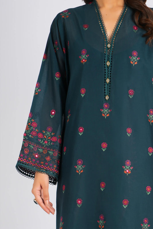 Bareeze 3PC Embroidered Karandi Suit with Embroidered Karandi Shwal -BS2310