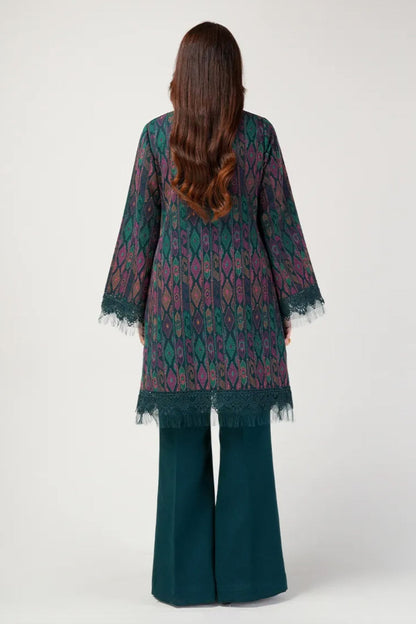 Bareeze Embroidered Lawn 3pc with Embroidered Crinkle Chiffon Dupatta- BS2026