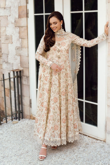 Bareeze Embroidered Lawn 3pc with Embroidered Chiffon Dupatta- BS1877