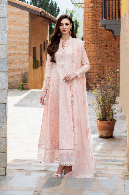 Bareeze Embroidered Lawn 3pc with Embroidered Crinkle Chiffon Dupatta- BS2031