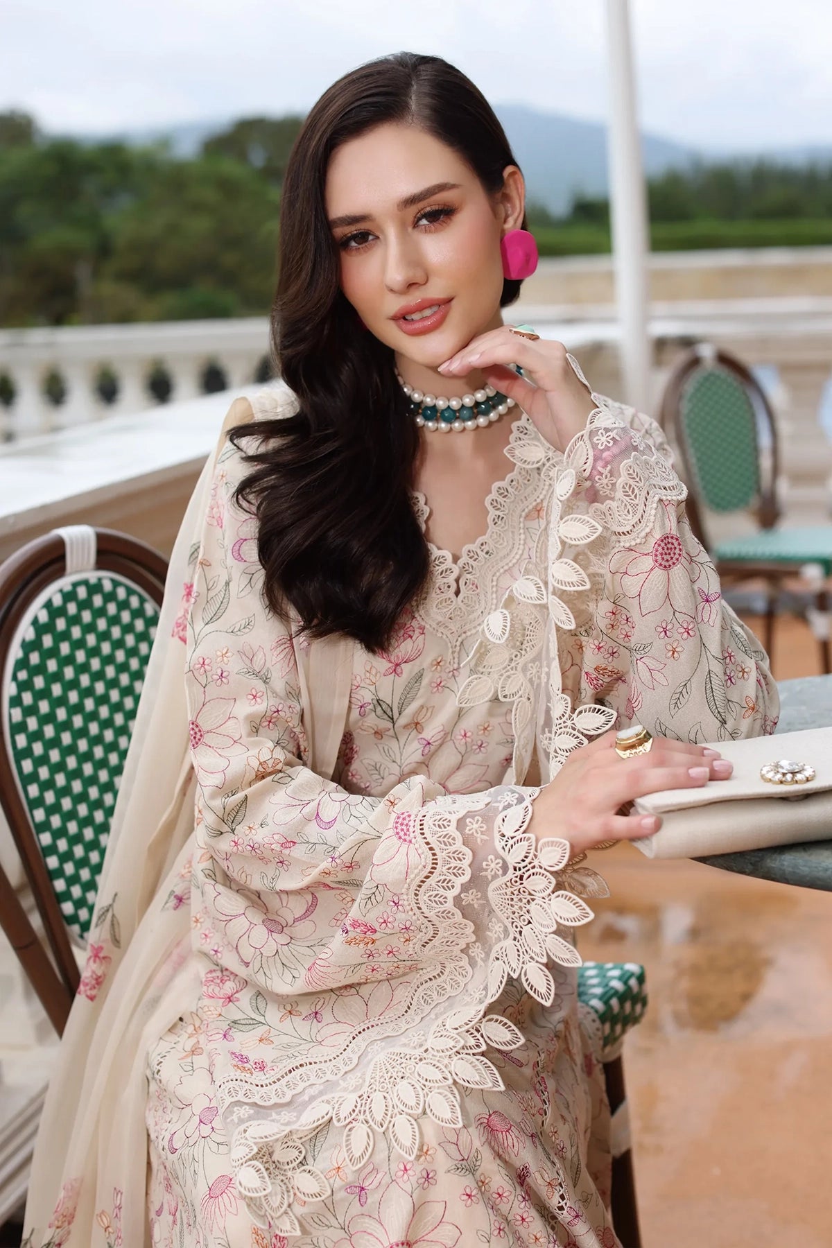 Bareeze 3PC Embroidered Lawn Suit with Embroidered Crinkle Dupatta -BS2281